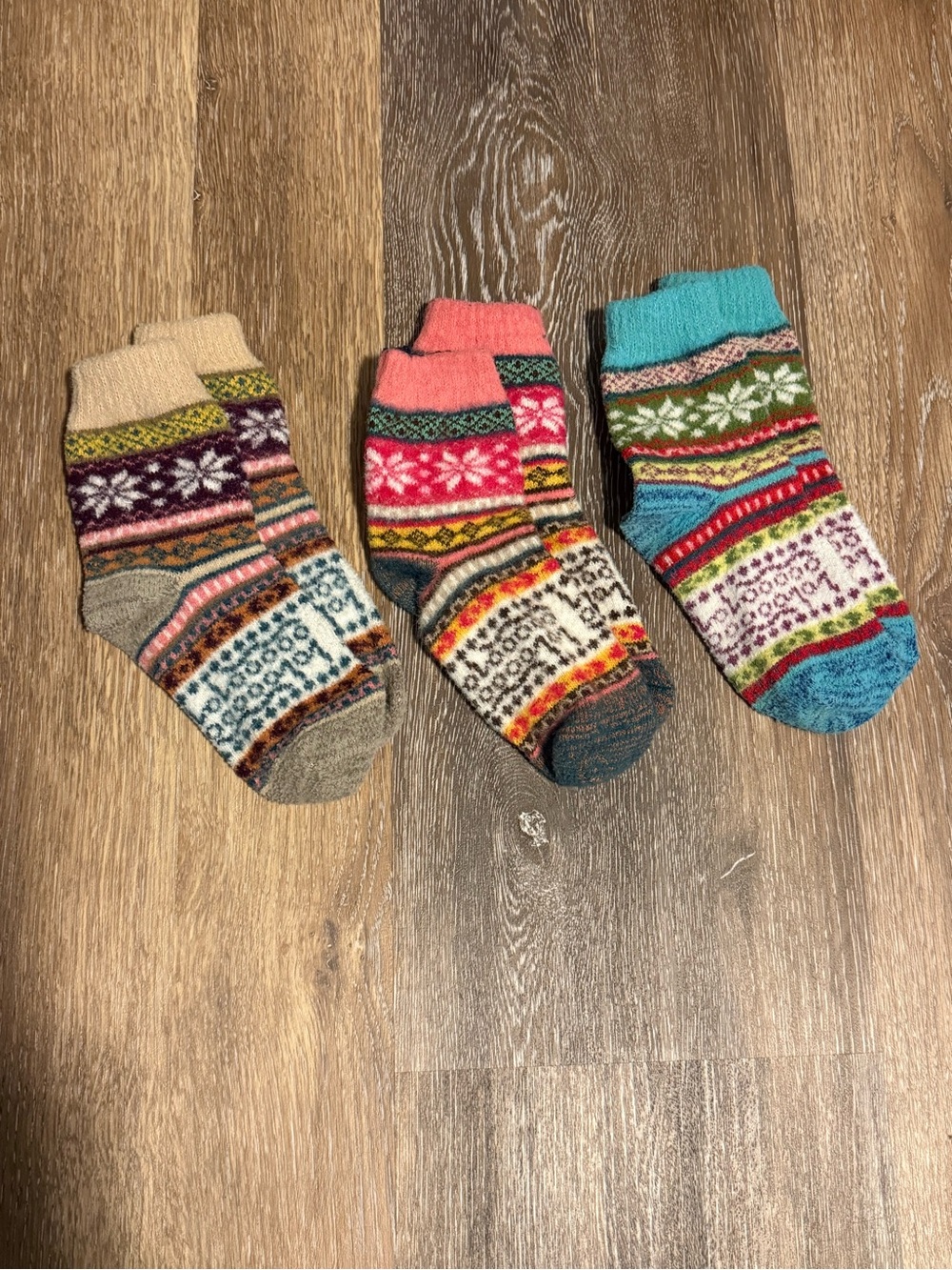 Multi-Color Patterned socks - Pack of 3